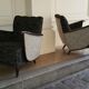 1/2 Tres beaux fauteuils originaux des années 50 ailes de chauve souris