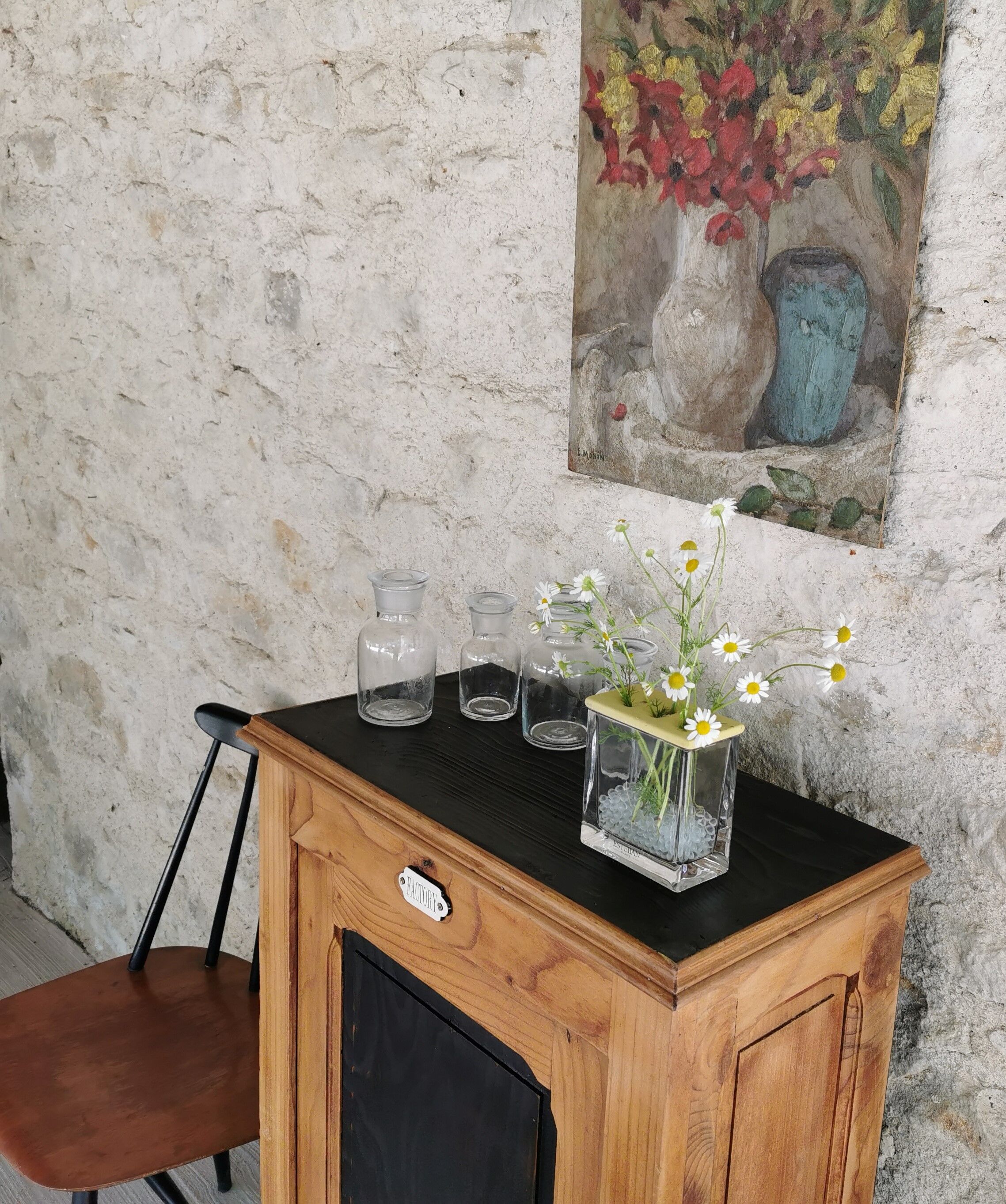 Antique workshop furniture