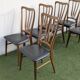 6 Danish chairs in rosewood "Ingrid" – Niels Koefoed