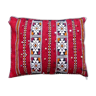Coussin kilim marocain rouge