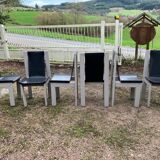 Lit de 6 chaises Luigui Gorgoni