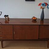 Modernist long sideboard of the 1970s