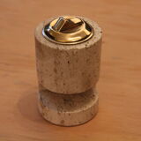 Fratelli Mannelli travertine table lighter