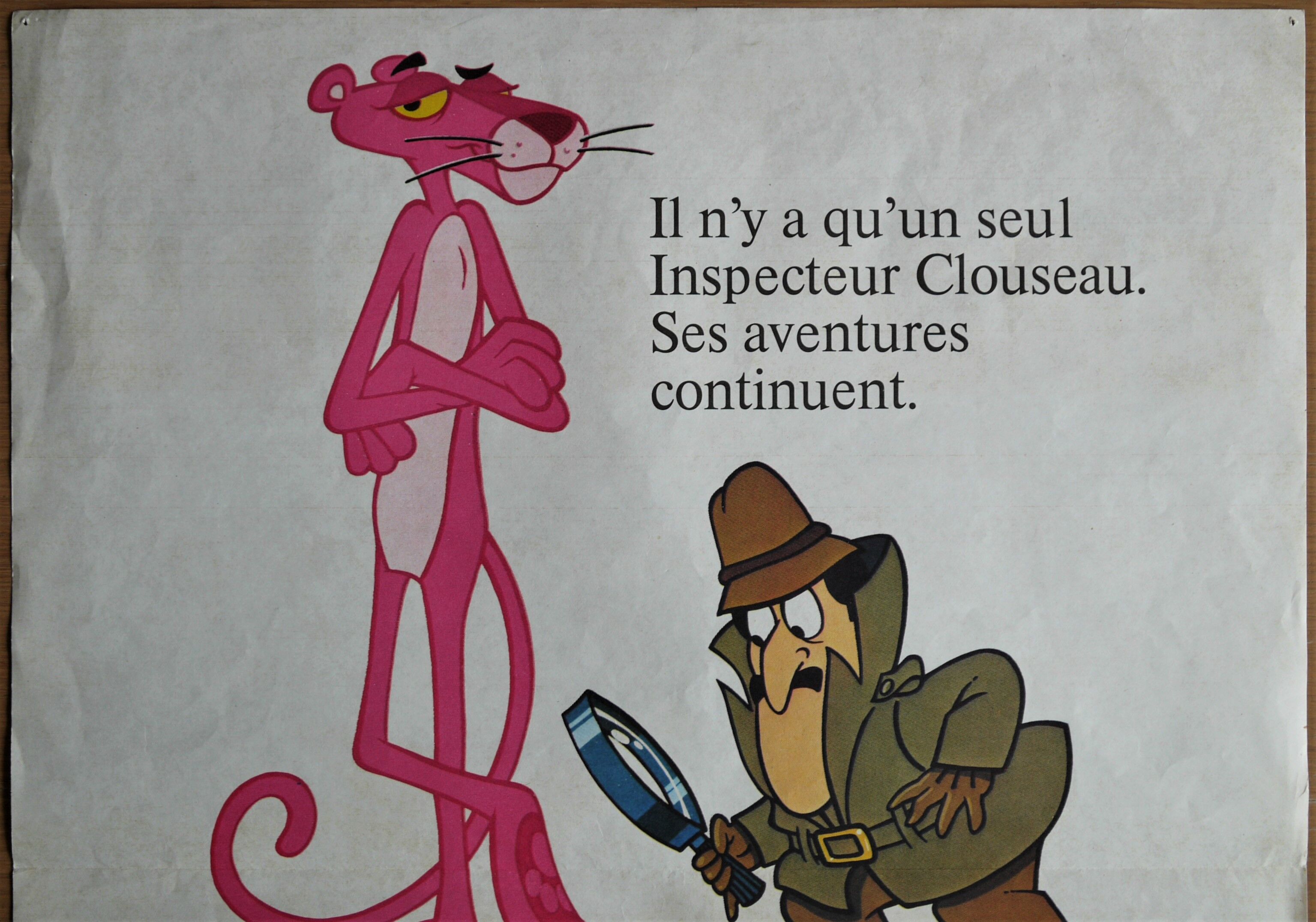Original movie poster "In Search of the Pink Panther" Peter Sellers