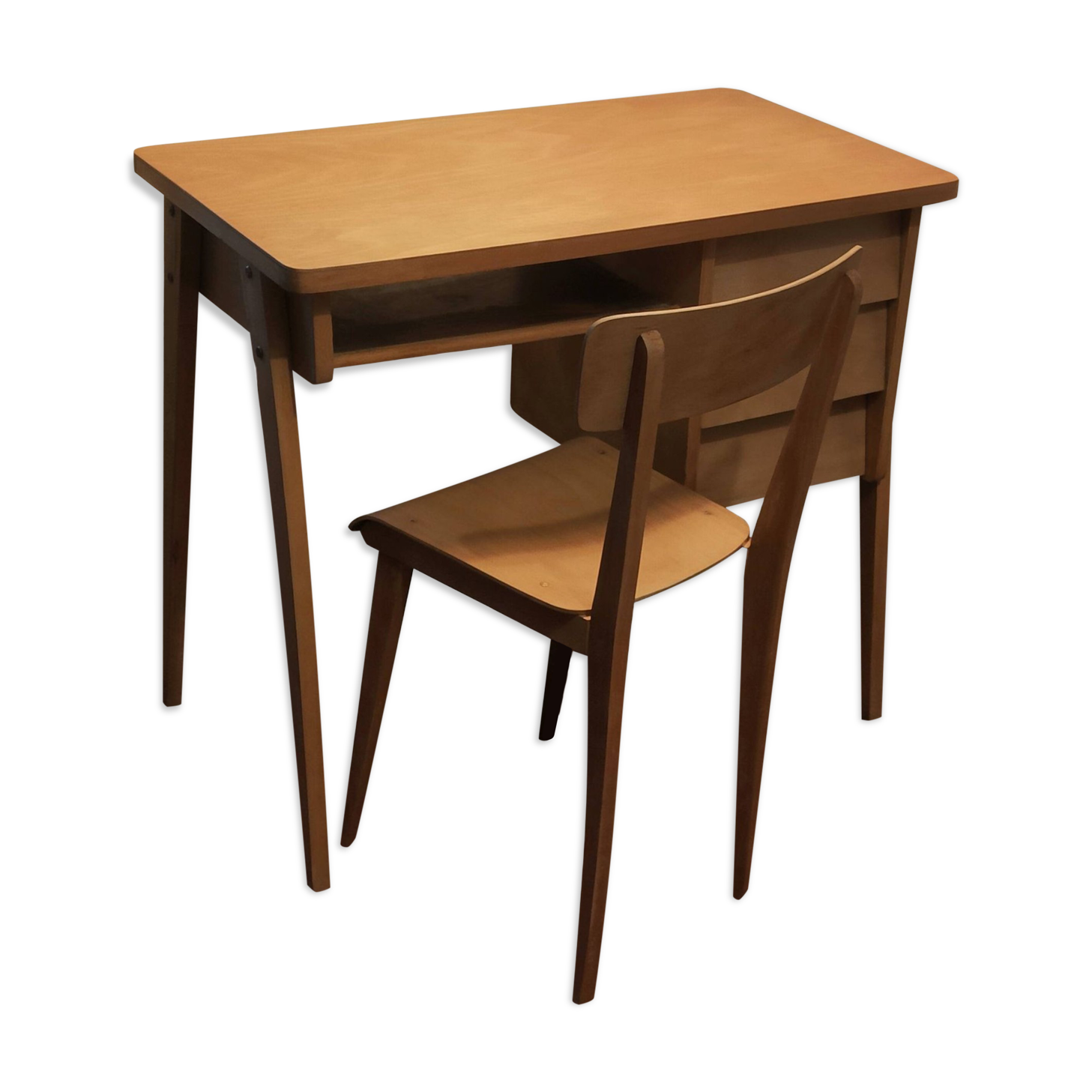 Desk and chair set 1960