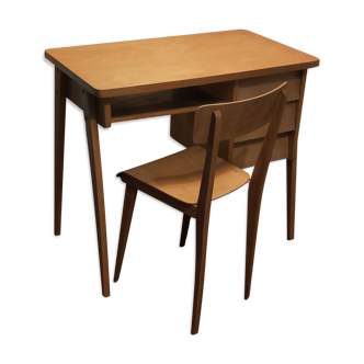 Ensemble bureau et chaise 1960