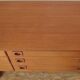70 's teak long chest of drawers 9 drawers Shreiber