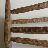 Rustic stool worked at the gouge