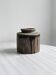 Stoneware butter dish, artisanal pottery.