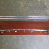 Chrome-plated metal coat rack, 1960s