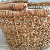 Vintage wicker basket