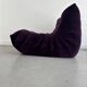 Purple "Togo" armchair by Michel Ducaroy