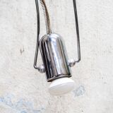 Steel celing Lamp by Francesco Fois for Reggiani, Italy, 1960s
