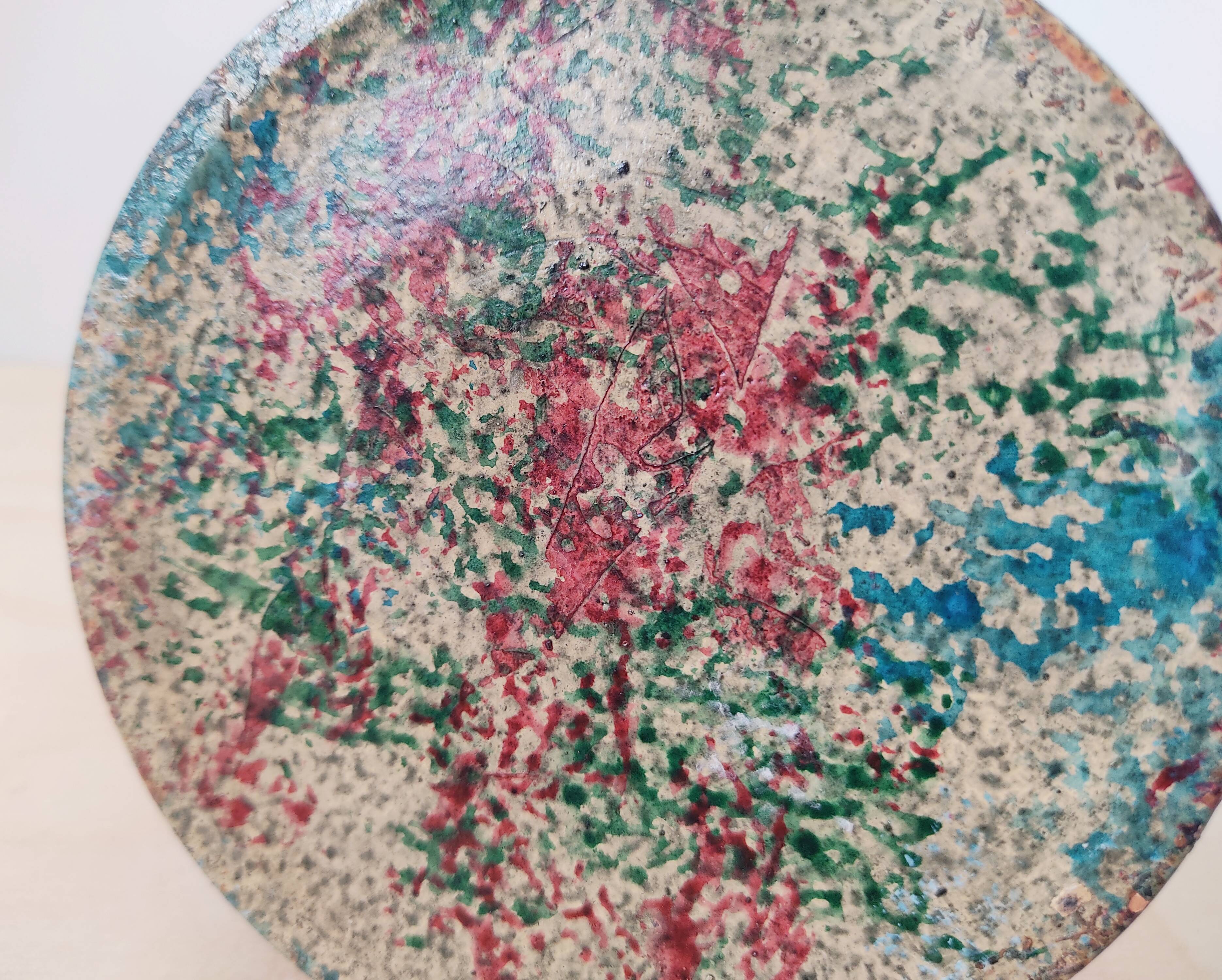 Vintage Greek ceramic pitcher