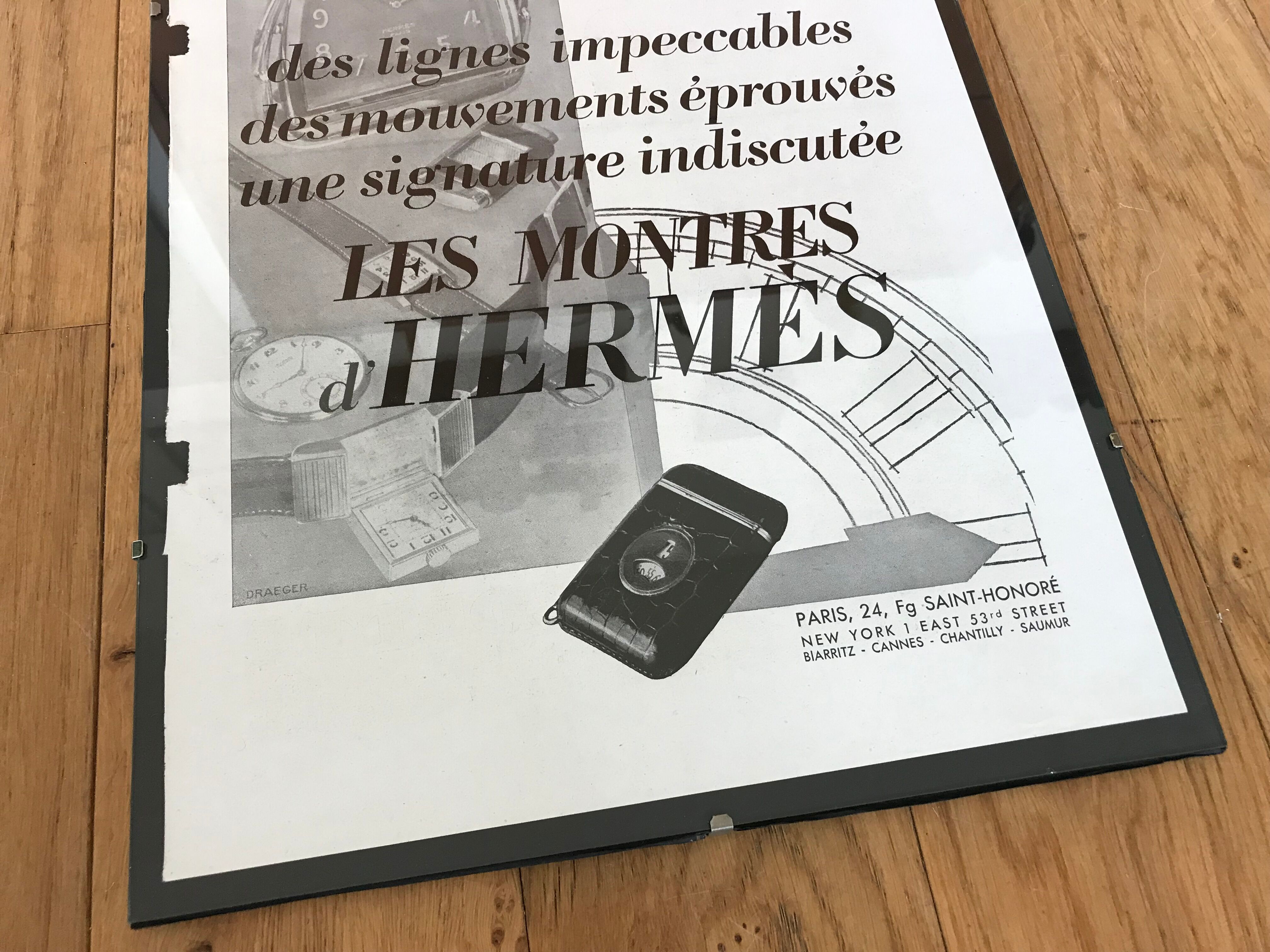 Advertising poster Hermès 1931
