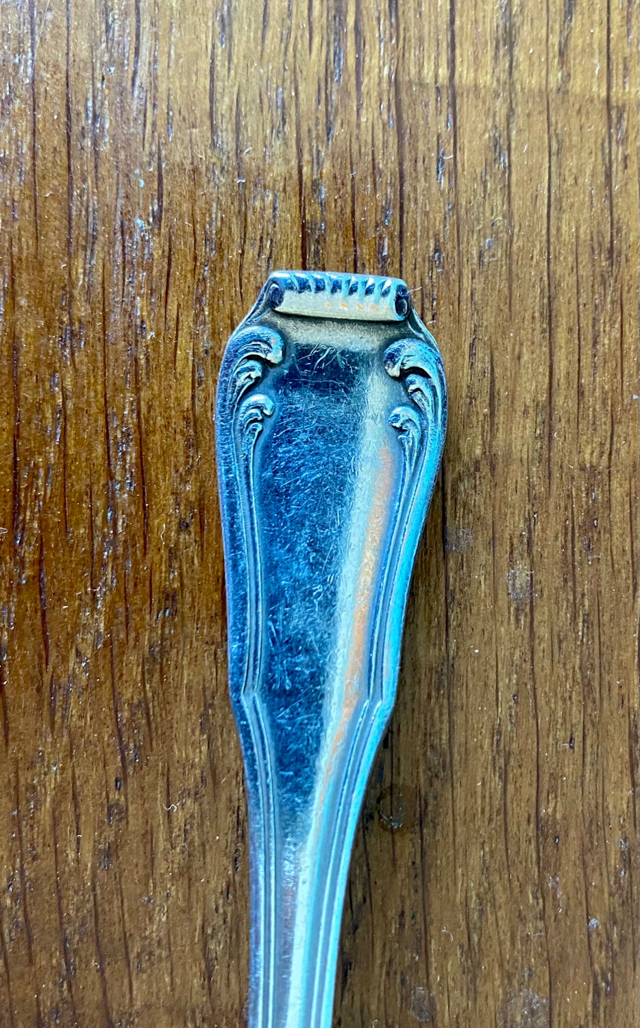 Empire style silver metal teaspoons or coffee