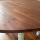 Table ronde en acajou