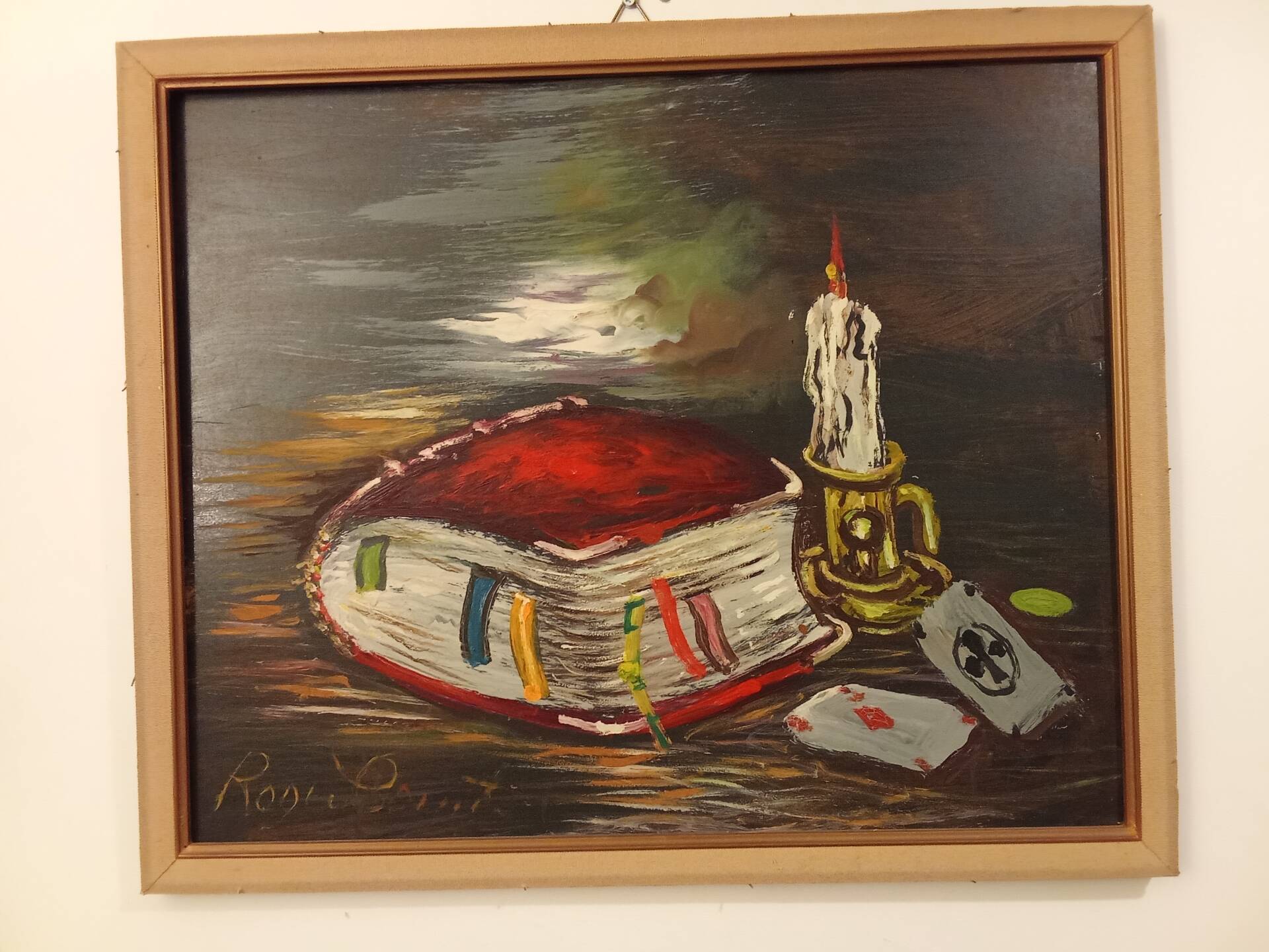 Oil on wood
