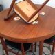 Table and chairs Hans Olsen made in Denmark