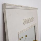 Old overmantel mirror