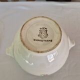 Gien Christiane sugar bowl + free saucer