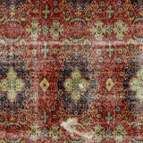 Anatolian handmade vintage rug 276 cm x 174 cm