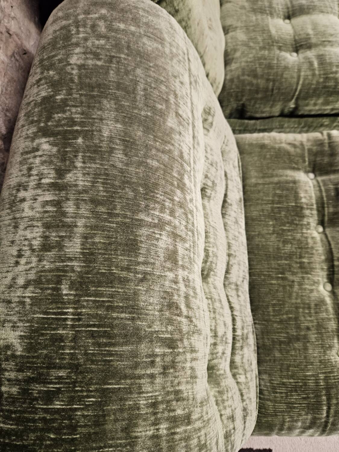 Pair of vintage velvet armchairs 1970"