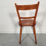 8 vintage bistro chairs 60s