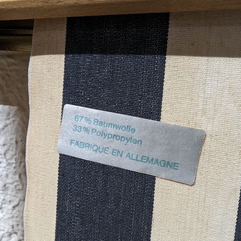 Pair of striped vintage Chileans