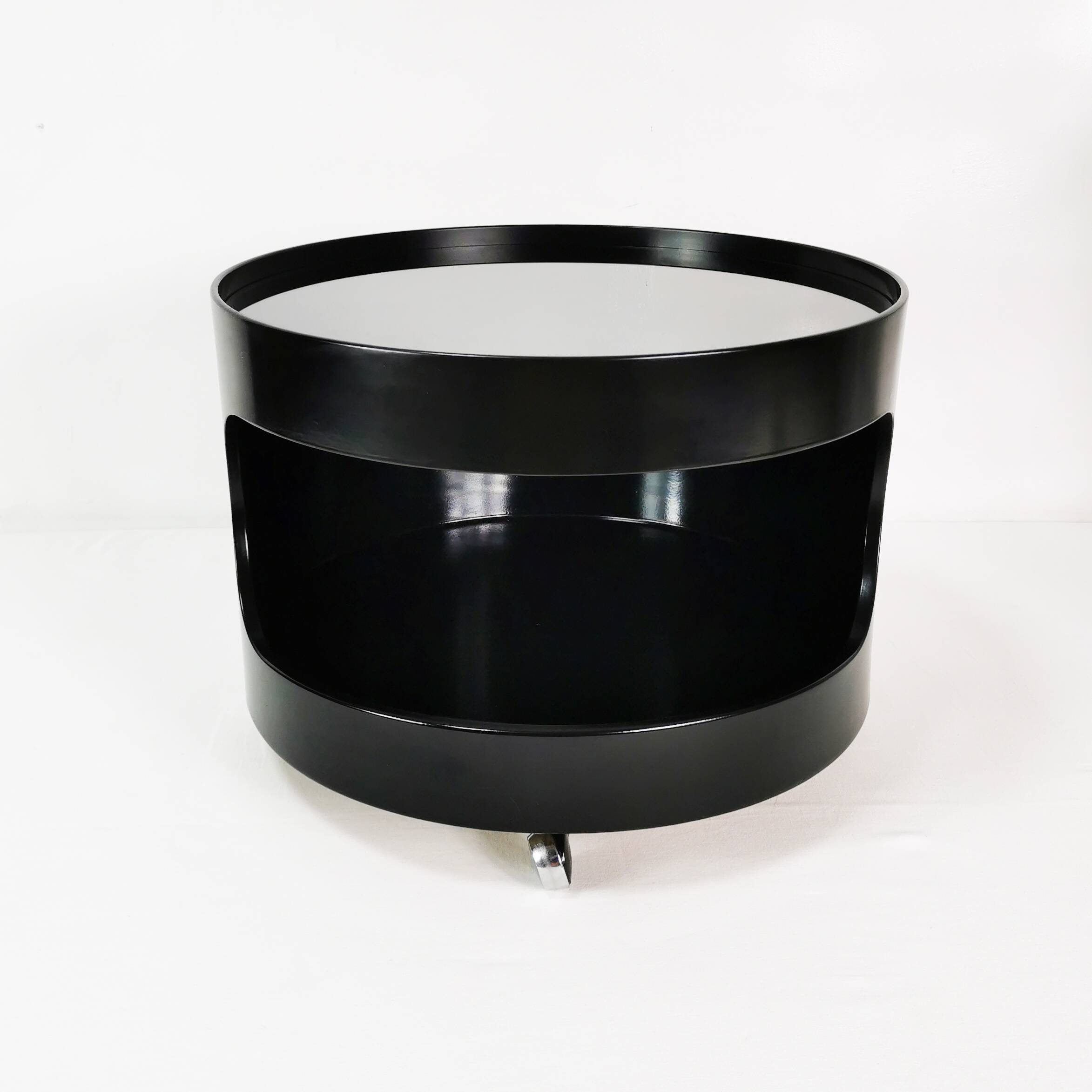 Small Space age table, Opal, Germany, 1970s.