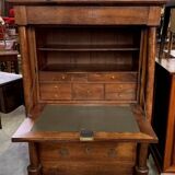 Empire period walnut secretary