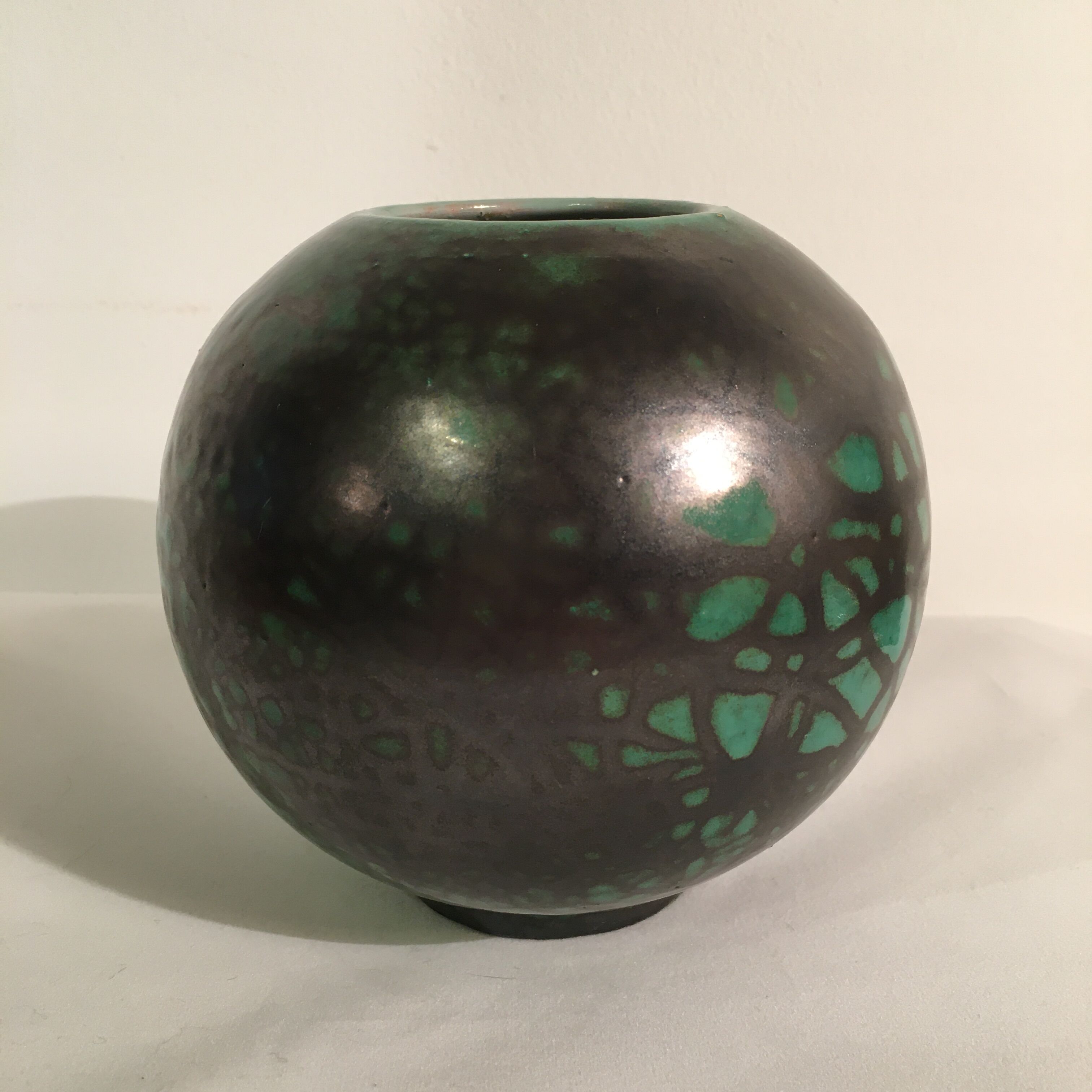 Vase boule primavera cab art déco