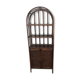 Shelf rattan library