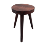 Wooden tripod stool