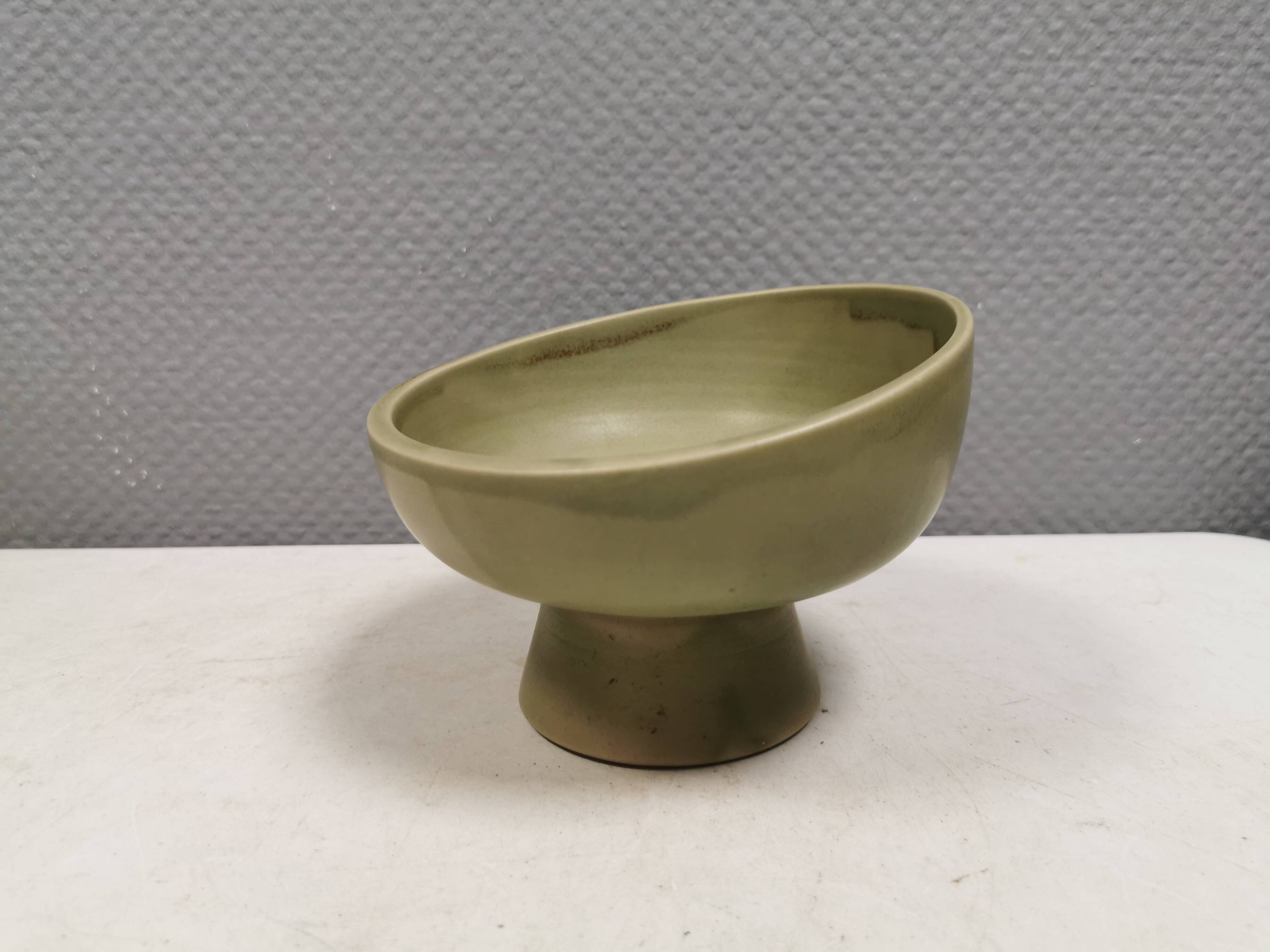 A ceramic stand/fruit bowl, Denmark, estimated 1990s.