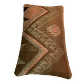 Vintage turkish handmade cushion cover , 30 x 50 cm