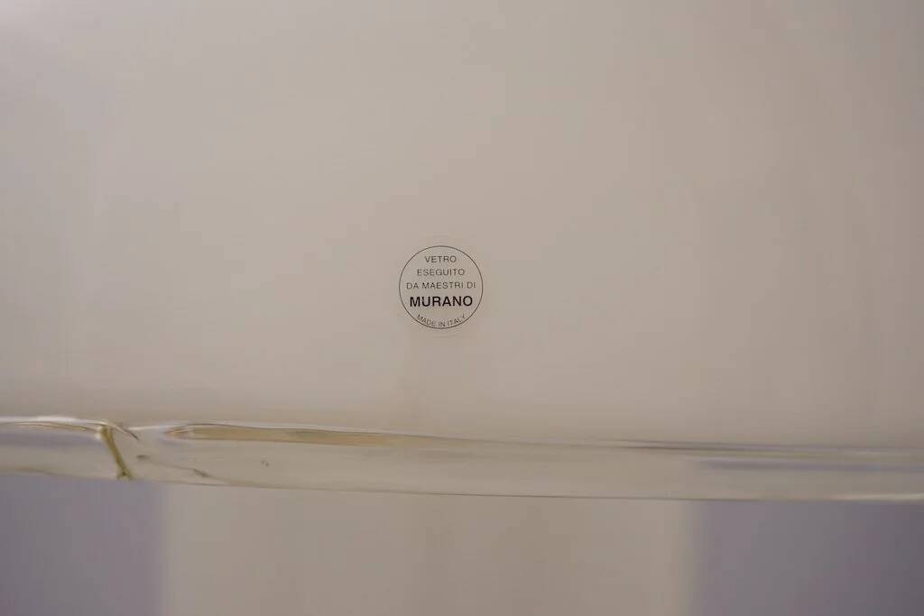 Table lamp by Luciano Vistosi for Vetreria Vistosi