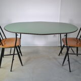 Vintage table adjustable in height 1970
