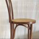 Bistro chair in bentwood and canework - mid. 20th century