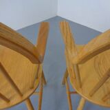 Set of oak armchairs by Erik Ole Jørgensen for Tarm Stole Møbelfabrik.