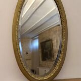 Miroir ancien biseauté