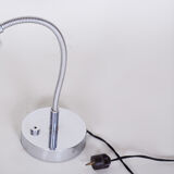 Chrome table lamp, newly electrified, designer M. Prokop, Czechia, 1920s