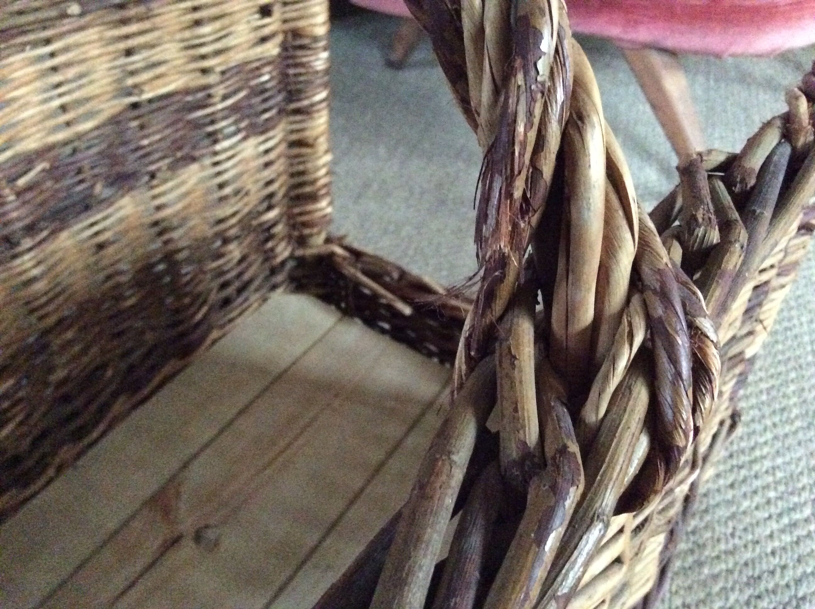 Wood basket