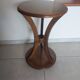 small round side table, end table