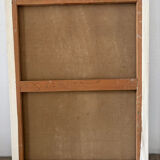 The foot of white poppies, signed Maurice Bouillot 1972