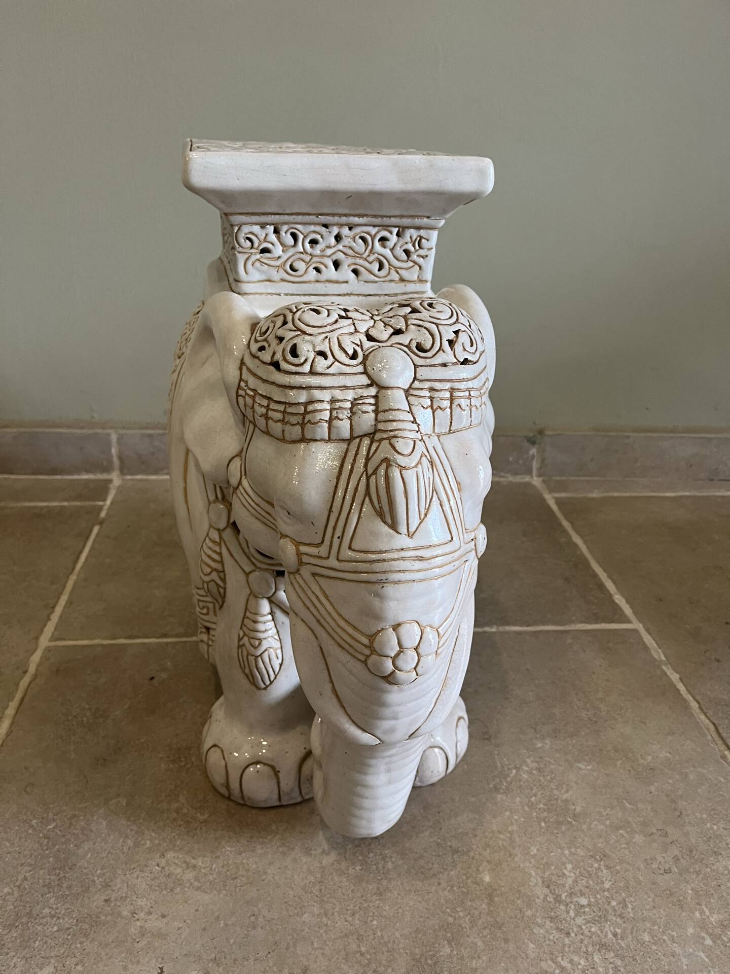 Vintage ceramic elephant
