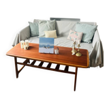 Scandinavian coffee table in teak