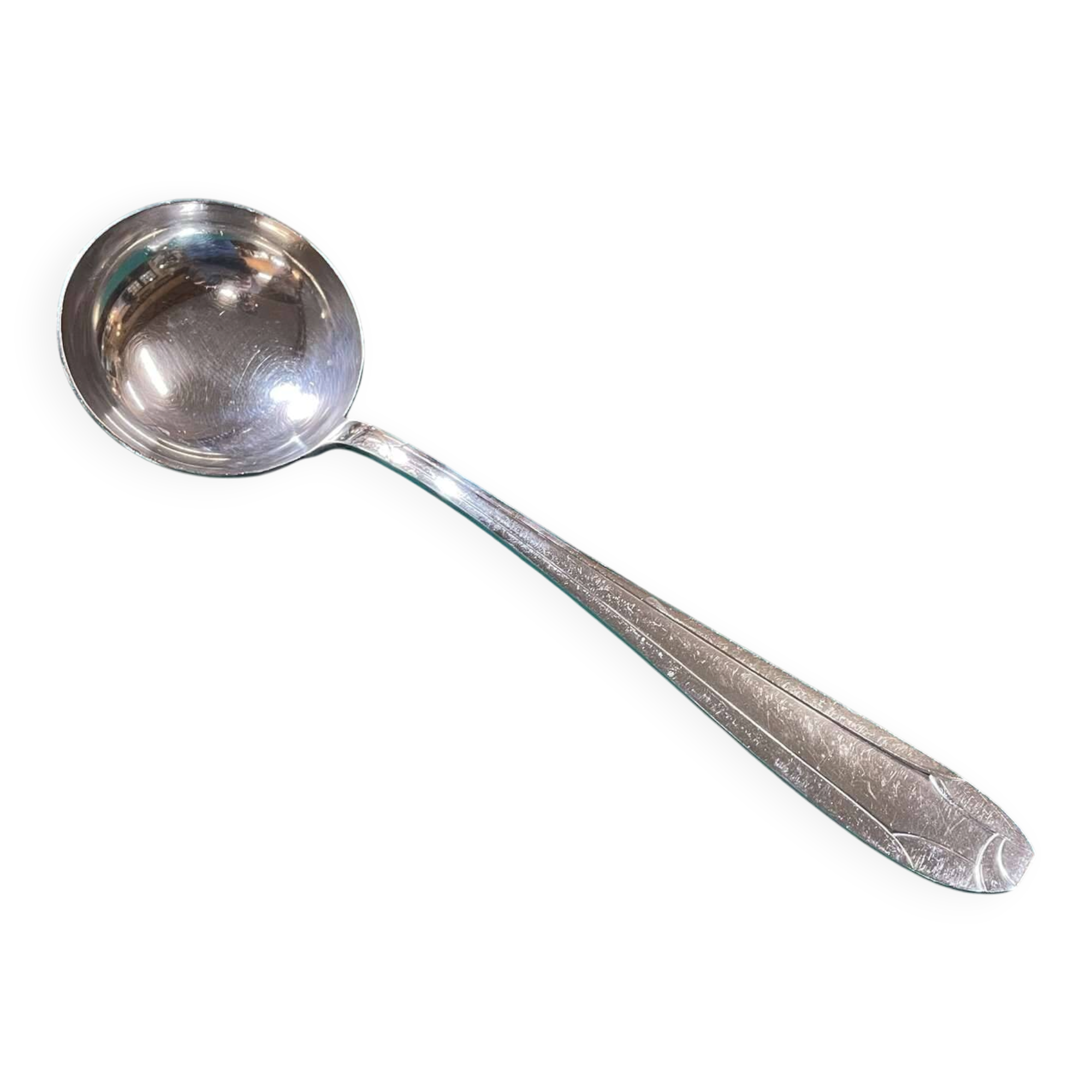 French silver-plated ladle from the 1930s.