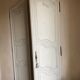 2 portes d’armoire en chêne d’époque 19ème