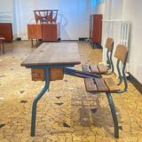 Double school desk
